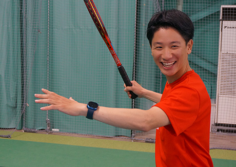 檜垣(ひがき)コーチ